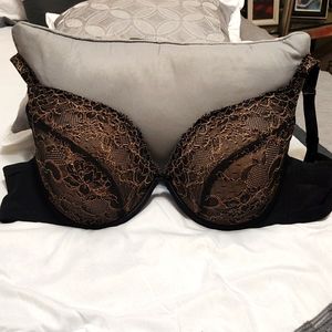 Cacique Black Lace Bra